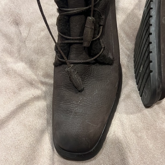 Cole haan women’s suede boot in brown - Picture 7 of 9